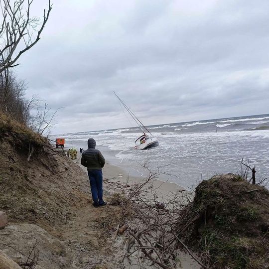 Rozewie, akcja ratunkowa na Bałtyku