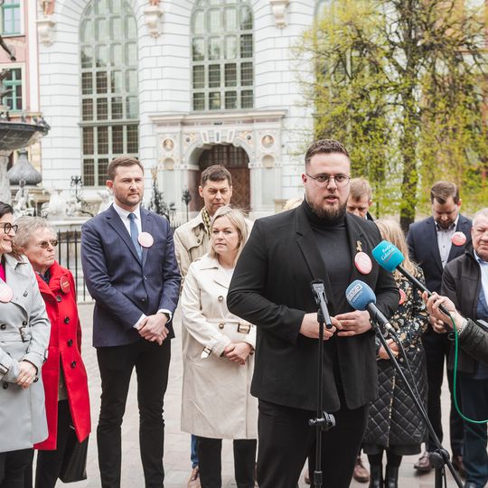 Marcin Makowski, Wszystko dla Gdańska, briefing po wyborach