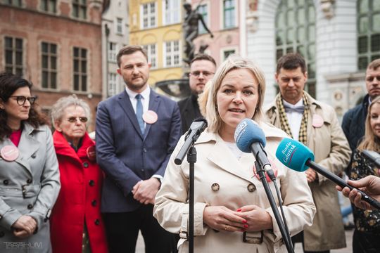 Katarzyna Czerniewska, Wszystko dla Gdańska, briefing po wyborach