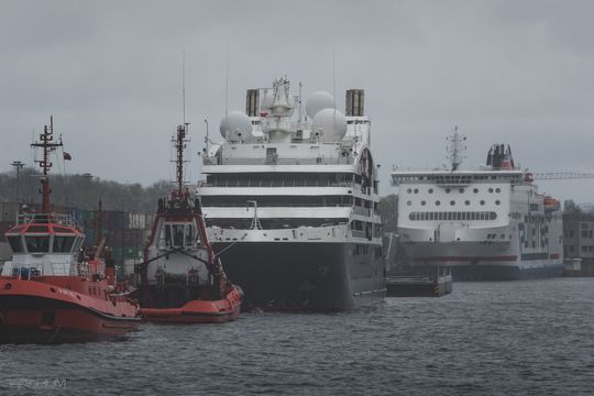 wycieczkowiec Le Bellot, Port Gdańsk 2024