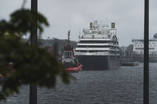 wycieczkowiec Le Bellot, Port Gdańsk 2024