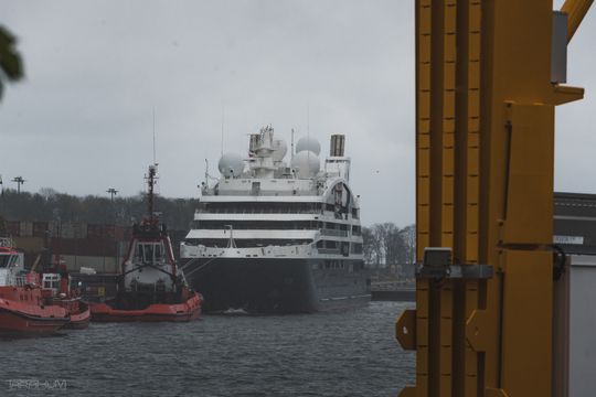 wycieczkowiec Le Bellot, Port Gdańsk 2024