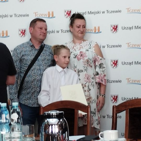 9-letni Tymon Pelcer uratował koleżankę. Odebrał gratulacje od prezydenta Tczewa
