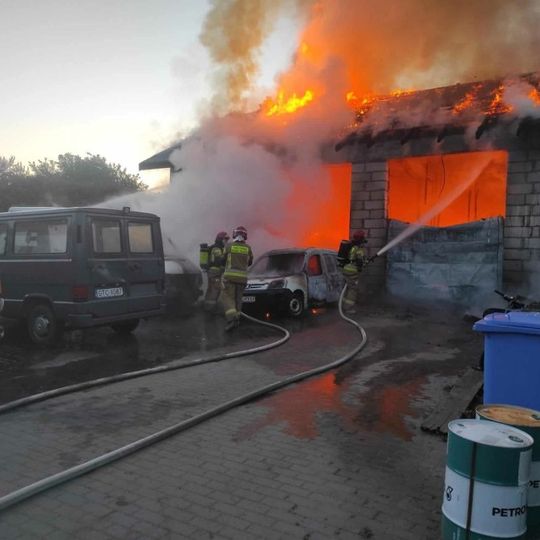 Pożar w Tczewskich Łąkach. Nie żyją kobieta i dziecko