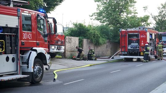 pożar Srebrnego Młyna, Gdańsk 2024