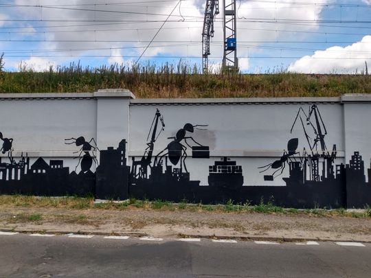 „Furioza 2”, mural, Gdańsk