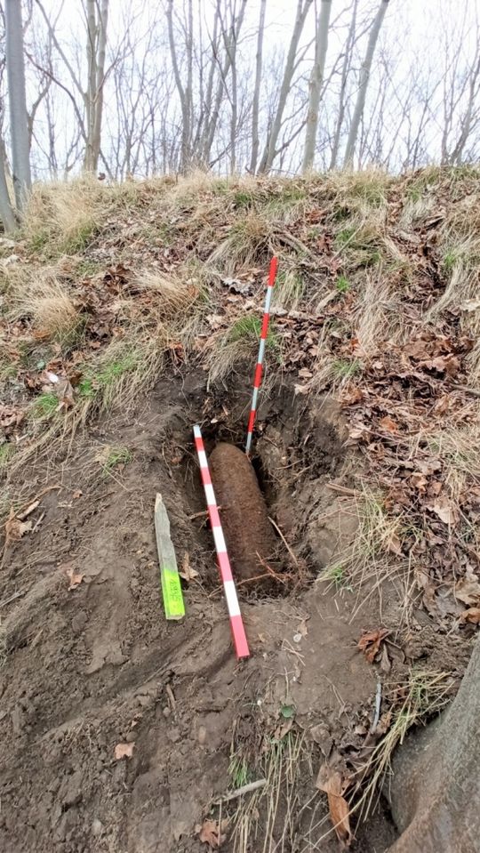 Przedmioty niebezpieczne znalezione na Westerplatte, czyli bomby, amunicja i granaty