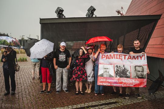 Muzeum II Wojny Światowej, protest, Gdańsk 2024