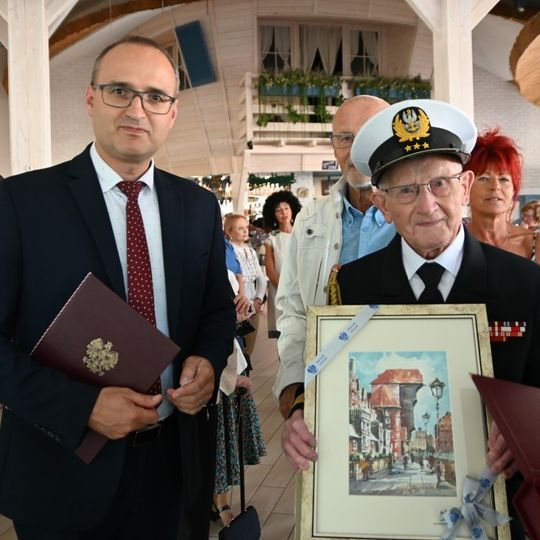 Kmdr Marian Skąmski dołączył do grona 100-latków w Gdyni