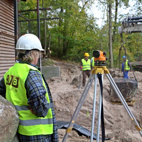 budowa wybiegu dla manuli, zoo Gdańsk