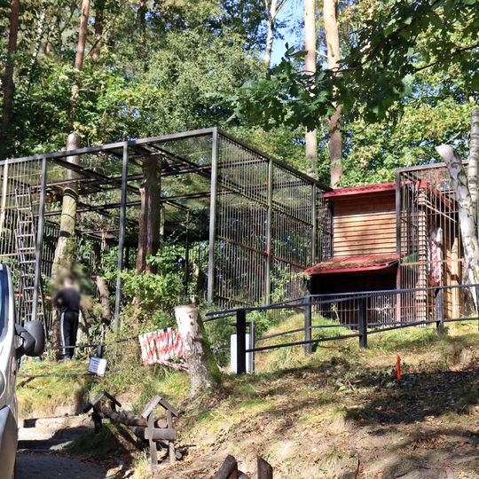 stary wybieg dla pum, zoo Gdańsk