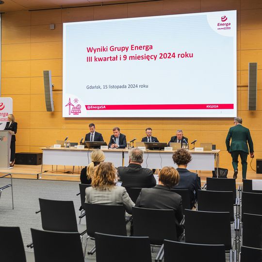 Grupa Energa zaprezentowała wyniki po trzech kwartałach 2024 roku