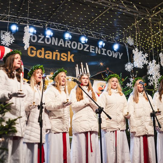 Orszak Świętej Łucji, Gdańsk 2024