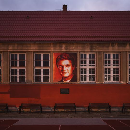 Krzysztof Kolberger ma mural w Gdańsku