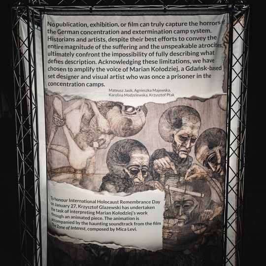 Marian Kołodziej, mapping, Gdańsk 2025