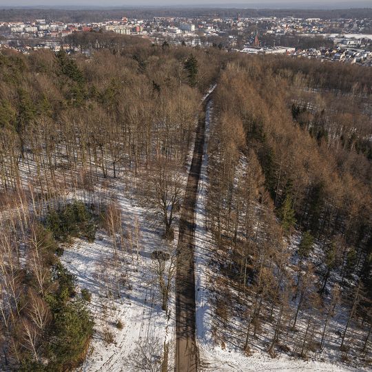 Zimowa panorama Kartuz
