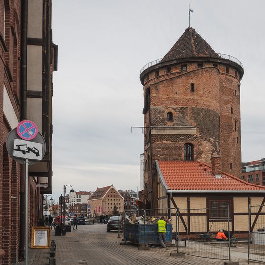 Odwach na Wyspie Spichrzów w Gdańsku odbudowany po 80 latach