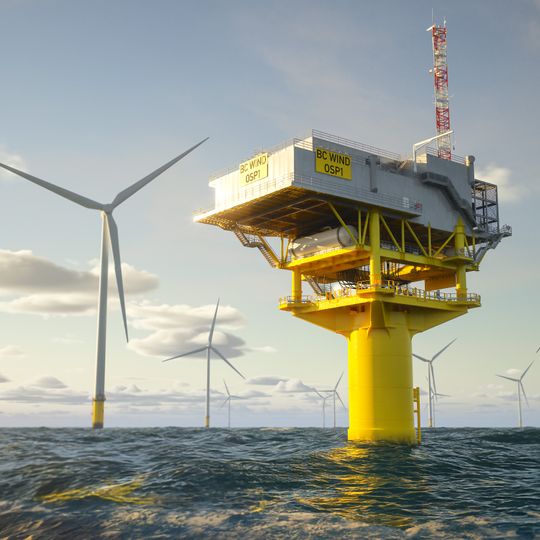 morska stacja elektroenergetyczna, BC-Wind, podpisanie umowy