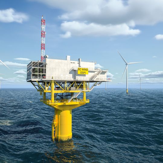 morska stacja elektroenergetyczna, BC-Wind, podpisanie umowy