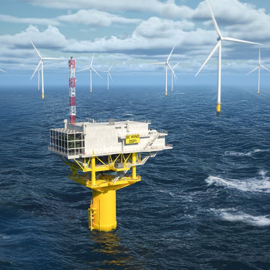 morska stacja elektroenergetyczna, BC-Wind, podpisanie umowy