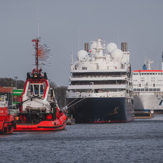 Le Champlain, wycieczkowiec, Port Gdańsk 2025