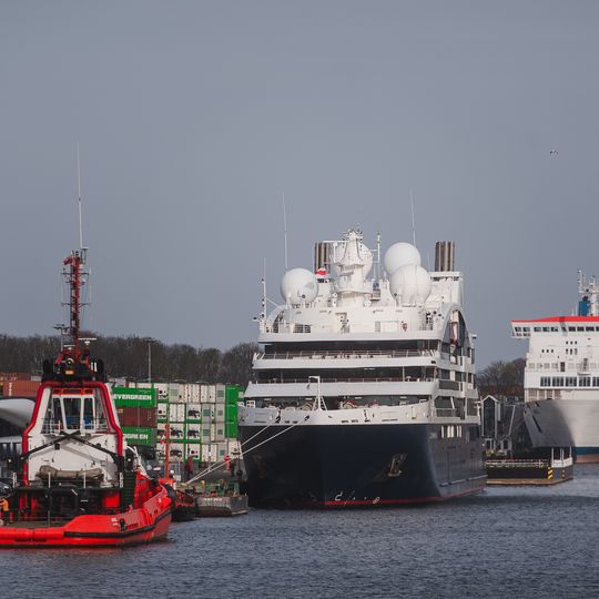 Le Champlain, wycieczkowiec, Port Gdańsk 2025