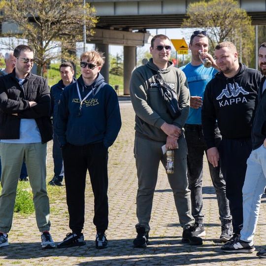 protest kierowców Ubera i Bolta, Gdańsk 2025