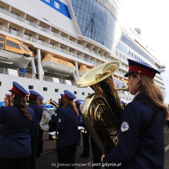 wycieczkowiec AIDAMar, Port Gdynia