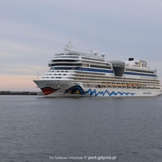 wycieczkowiec AIDAMar, Port Gdynia