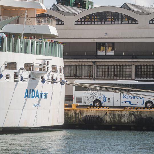wycieczkowiec AIDAMar, Port Gdynia