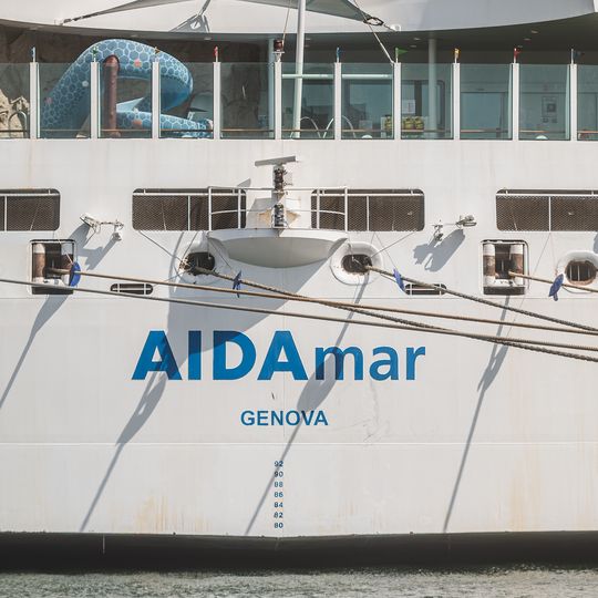 wycieczkowiec AIDAMar, Port Gdynia