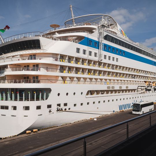 wycieczkowiec AIDAMar, Port Gdynia