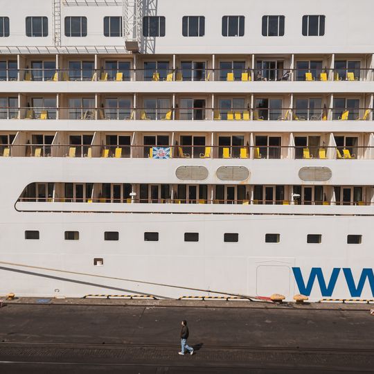 wycieczkowiec AIDAMar, Port Gdynia