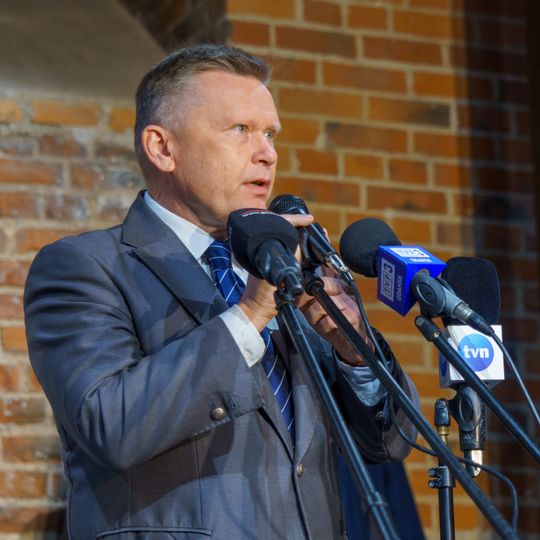 bursztyn z Gdańska leci w kosmos, konferencja prasowa