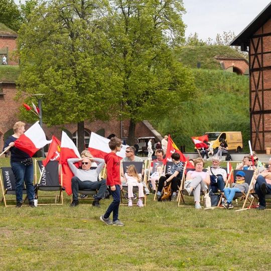 Dzień Flagi RP w Gdańsku. Na Górze Gradowej zawisły biało-czerwone barwy!