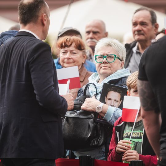 Rafał Trzaskowski w Kościerzynie