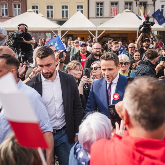 Rafał Trzaskowski w Kościerzynie