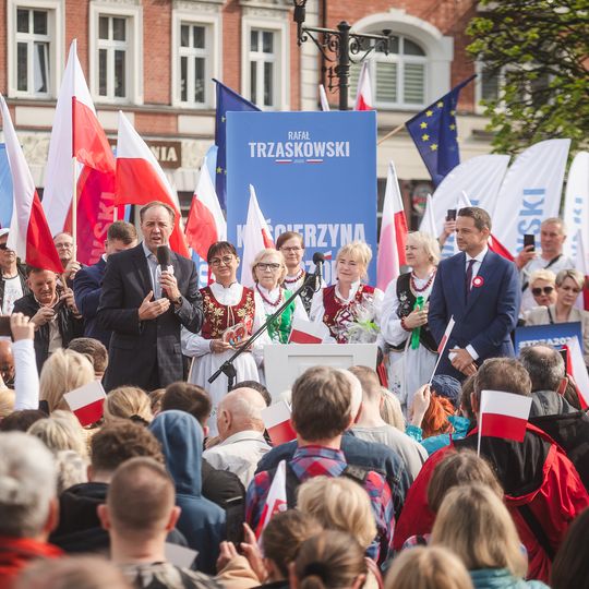 Rafał Trzaskowski w Kościerzynie