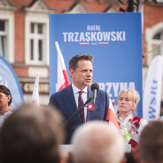 Rafał Trzaskowski w Kościerzynie