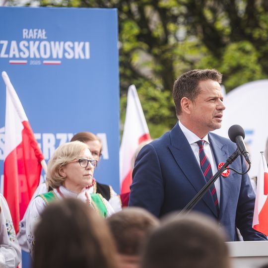 Rafał Trzaskowski w Kościerzynie