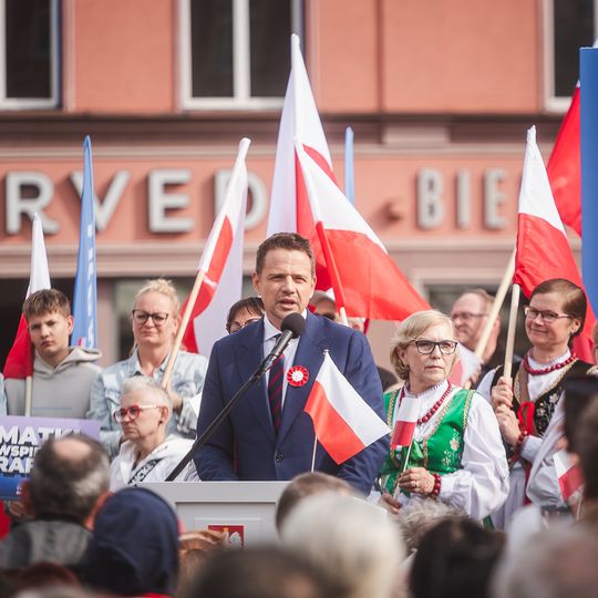 Rafał Trzaskowski w Kościerzynie