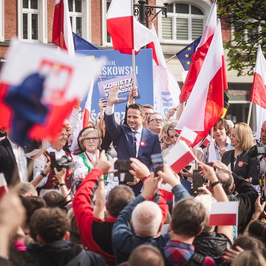 Rafał Trzaskowski w Kościerzynie