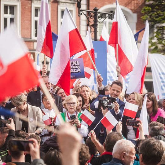 Rafał Trzaskowski w Kościerzynie