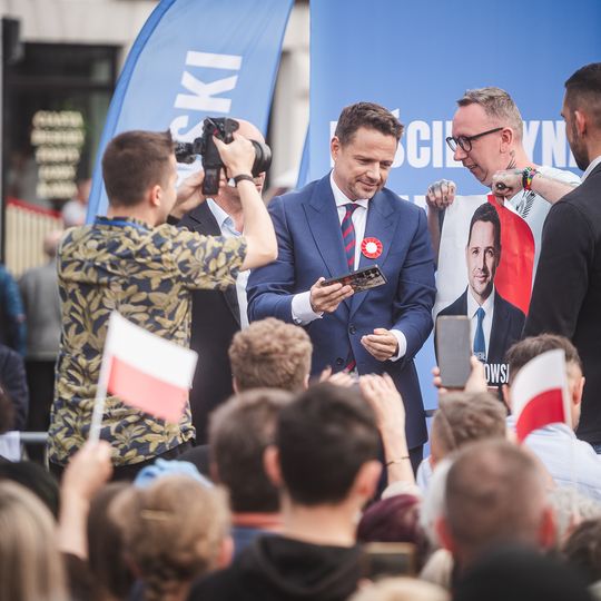 Rafał Trzaskowski w Kościerzynie