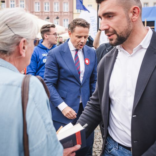 Rafał Trzaskowski w Kościerzynie