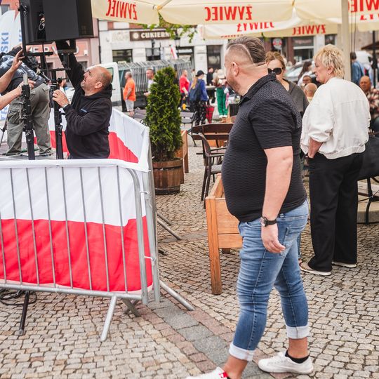 Rafał Trzaskowski w Kościerzynie