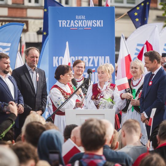 Rafał Trzaskowski w Kościerzynie