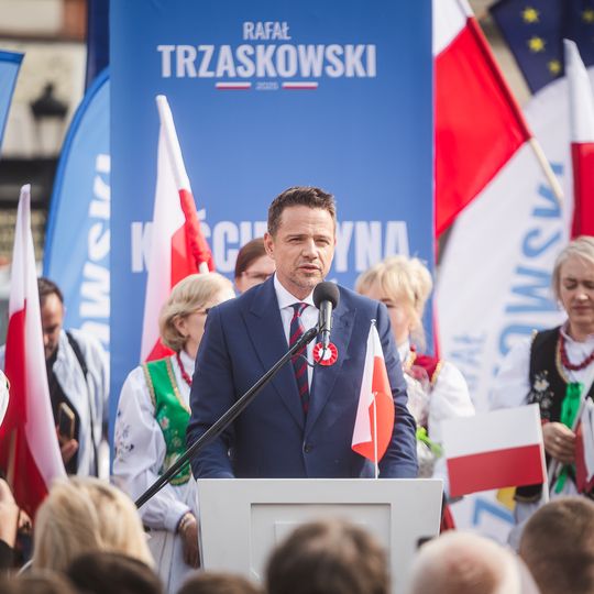 Rafał Trzaskowski w Kościerzynie