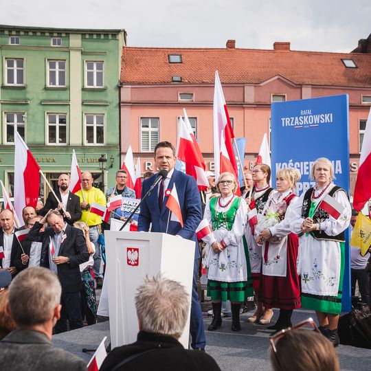 Rafał Trzaskowski w Kościerzynie