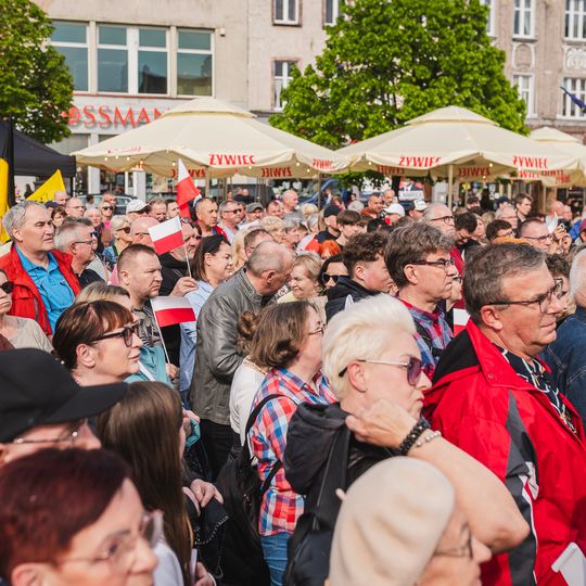 Rafał Trzaskowski w Kościerzynie